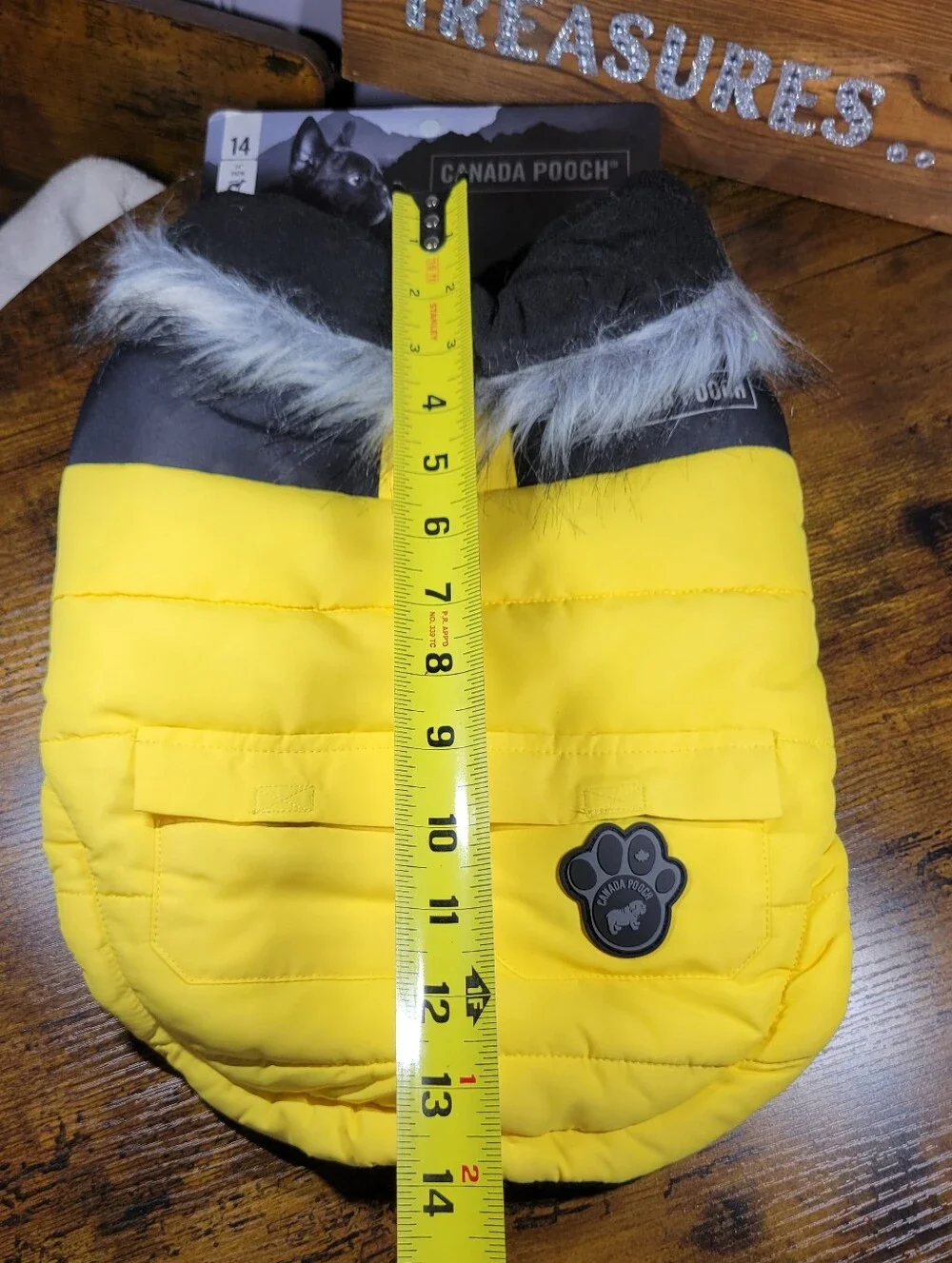 Canada Pooch size 14 True North Parka with Faux Fur Trim hood